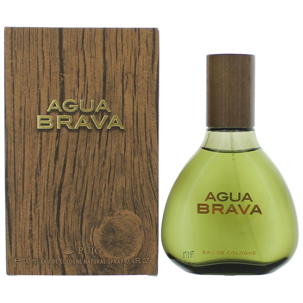 Agua Brava by Antonio Puig, 3.4 oz Eau De Cologne Spray for men.