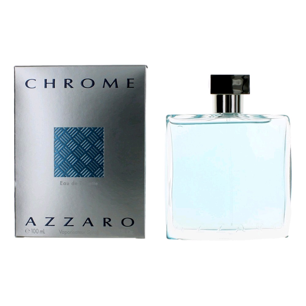 $38.99Chrome by Azzaro, 3.4 oz Eau De Toilette Spray for men. PerfumeSpot
