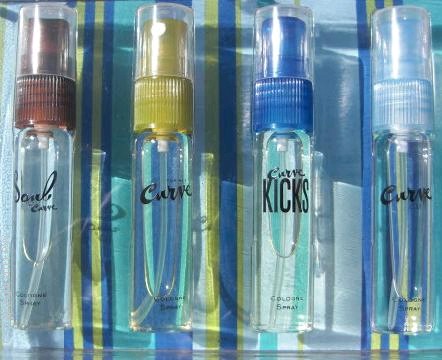 Curve by Liz Claiborne, 4 piece variety mini set for men.