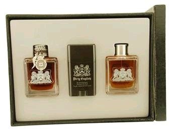 Dirty English by Juicy Couture, 3 piece gift set for men.