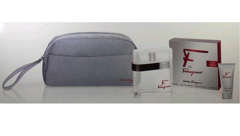 F by Salvatore Ferragamo, 3 piece gift set for men