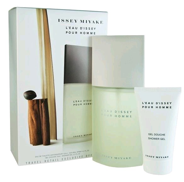 L`eau D`issey Pour Homme by Issey Miyake, 2 piece gift set for men.