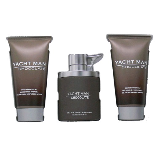 Yacht Man Chocolate by Myrugia, 3 piece gift set for men
