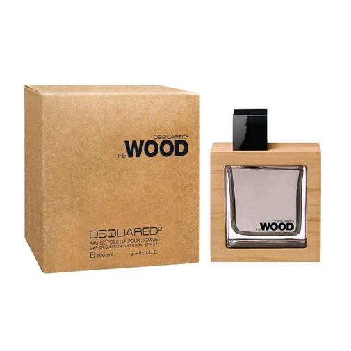 He Wood by Dsquared2, 3.4 oz Eau De Toilette Spray for men (Hewood)