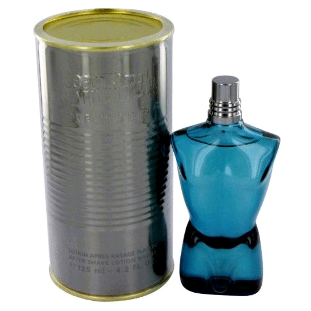 Bracing and invigorating, this refreshing mint-and-lavender-scented lotion features astringent properties, aloe vera and alpha-bisabolol to sooth razor burn.  Launched by the design house of Jean Paul Gaulitier in 1995, JEAN PAUL GAULTIER is classified as a sharp, oriental, woody fragrance. This masculine scent possesses a blend of warm fresh mint, lavender, orange blossom and woods.