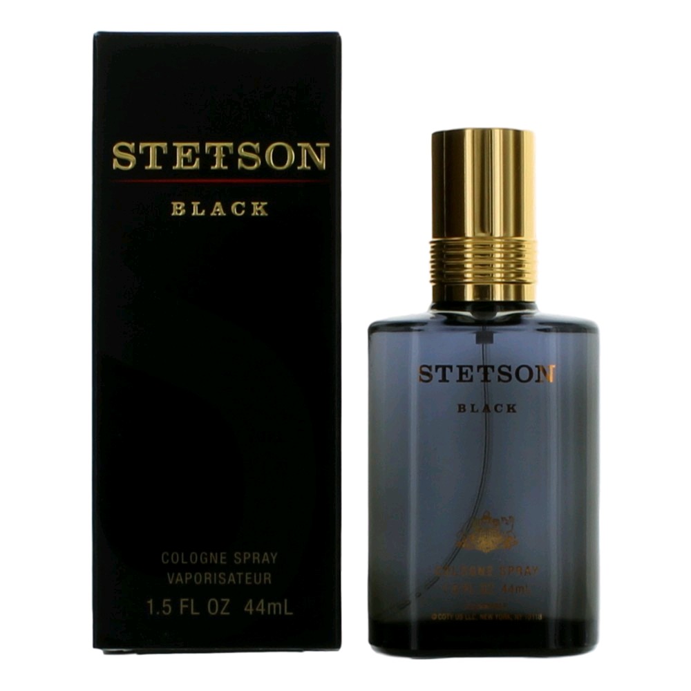 Stetson Black by Coty, 1.5 oz Cologne Spray for men.