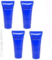 Versace The Dreamer by Versace, 4 X 1oz (4oz) Foaming Gel for Body & Hair for men