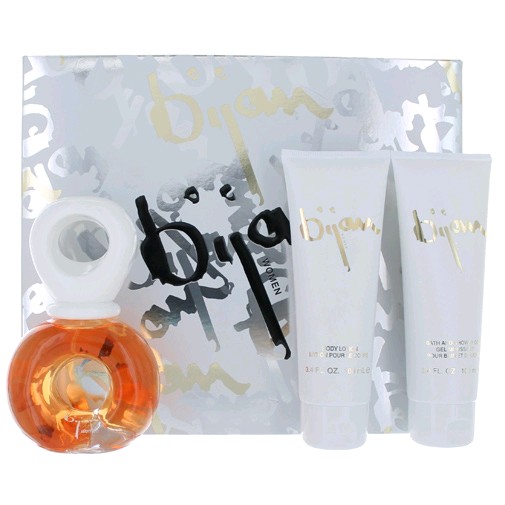 Bijan by Bijan 3 piece gift set for women with 25 oz EDT