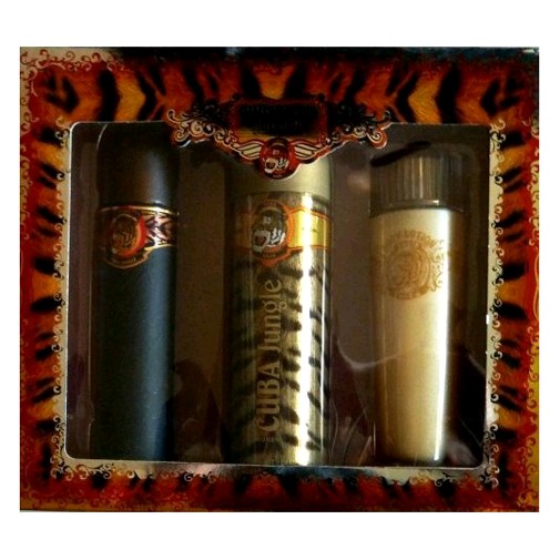 Cuba Jungle Tiger by Cuba, 3 piece gift set for women