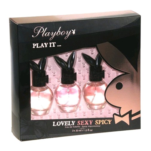 Playboy by Coty, 3 piece Eau De Toilette Gift set for women