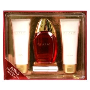 Realm by Erox, 4 piece gift set for women with Human Pheromones