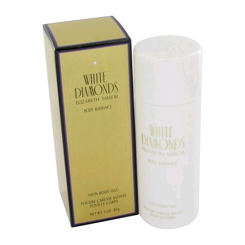 White Diamonds by Elizabeth Taylor, 3 oz Satin Body Talc, For women