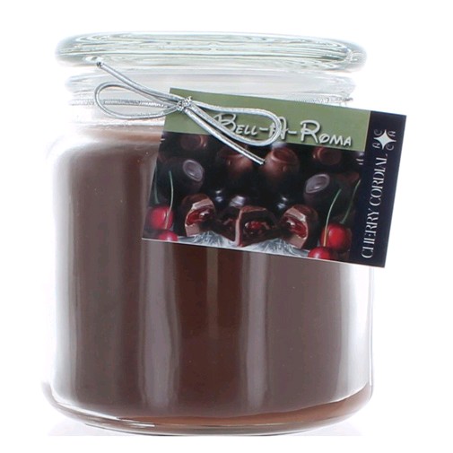 Hand Made Scented Soy 16oz Classic Jar Candle Cherry Cordial