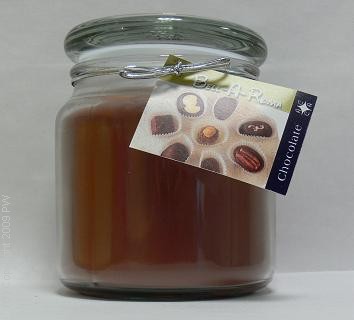 Hand Made Scented Soy 16oz Classic Jar Candle Chocolate