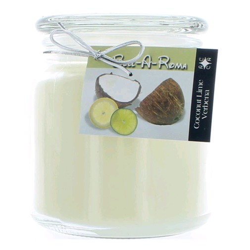 Hand Made Scented Soy 16 oz Classic Jar Candle Coconut Lime Verbena