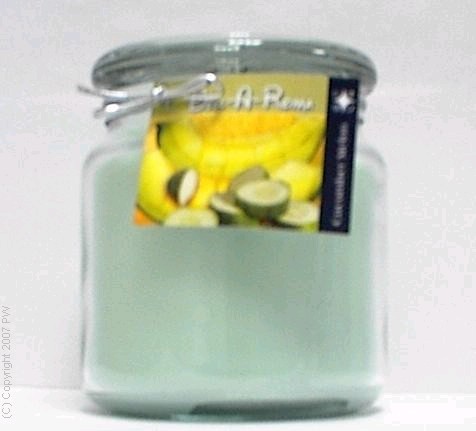 Hand Made Scented Soy 16oz Classic Jar Candle - Cucumber Melon