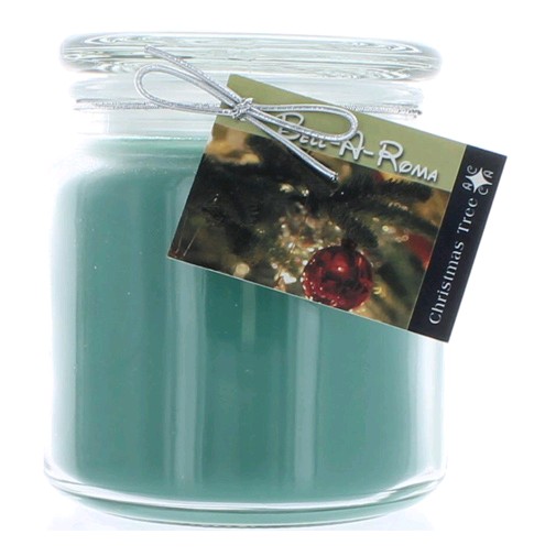 Hand Made Scented Soy 16 Oz Classic Jar Candle Christmas Tree Digipath