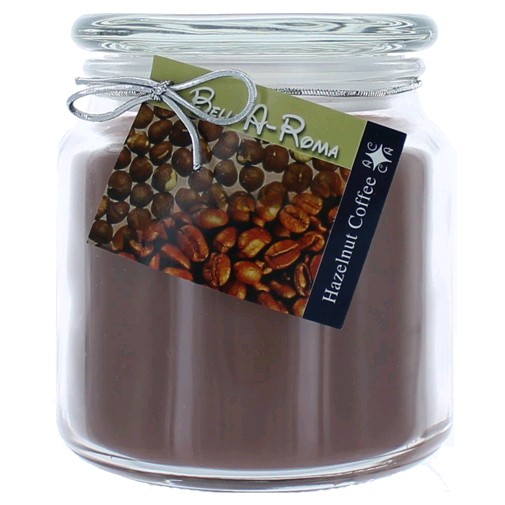 Hand Made Scented Soy 16oz Classic Jar Candle - Hazelnut Coffee