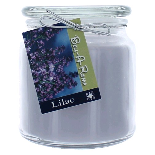 Hand Made Scented Soy 16oz Classic Jar Candle - Lilac