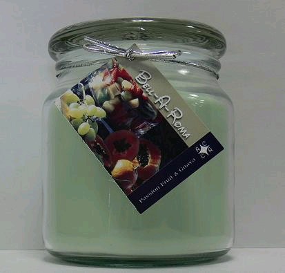 Hand Made Scented Soy 16oz Classic Jar Candle - Passion Fruit & Guava