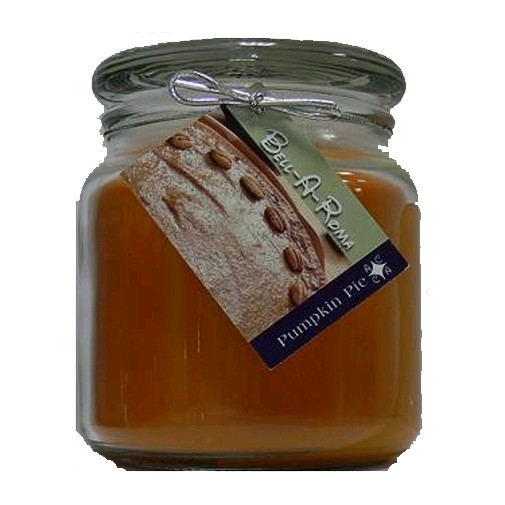 Hand Made Scented Soy 16 oz Classic Jar Candle Pumpkin Pie