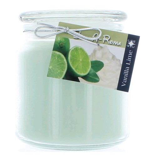Hand Made Scented Soy 16 oz Classic Jar Candle Vanilla Lime