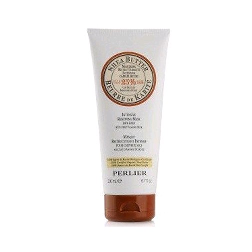 Perlier by Perlier, 6.7 oz Shea Butter Intensive Renewing Mask Dry Hair Sweet Almond Milk 8009740839651