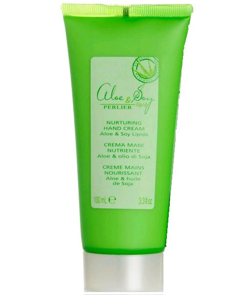 Perlier by Perlier, 3.3 oz Aloe & Soy Lipids Nurturing Hand Cream 8099740833704