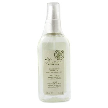 Perlier by Perlier, Olivarium 3.3 oz Silk Effect Body Oil with Olive Oil
