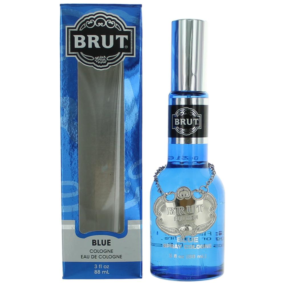 Brut Blue by Brut, 3 oz Cologne Spray for Men. 