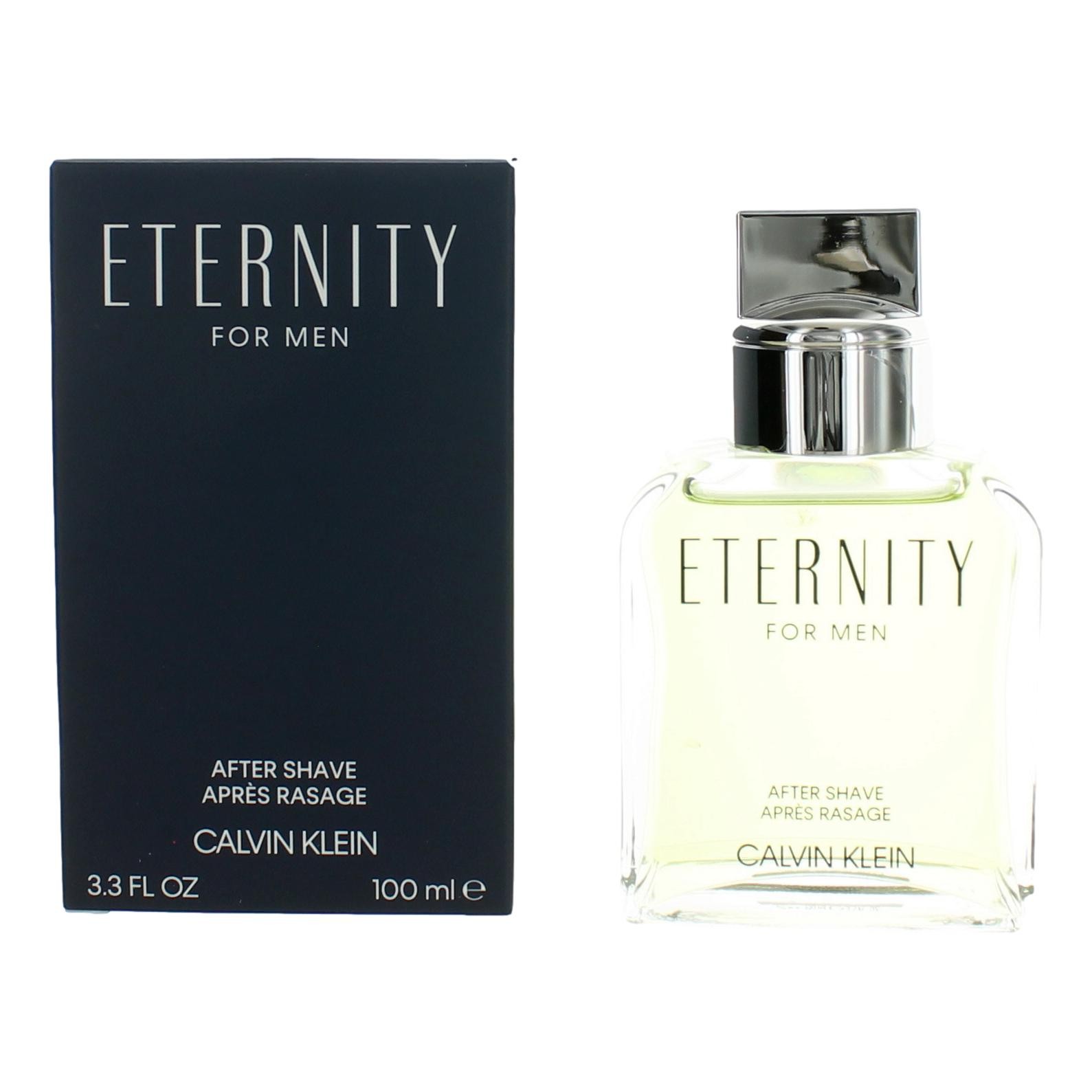 Eternity by Calvin Klein, 3.4 oz After Shave Splash for Men