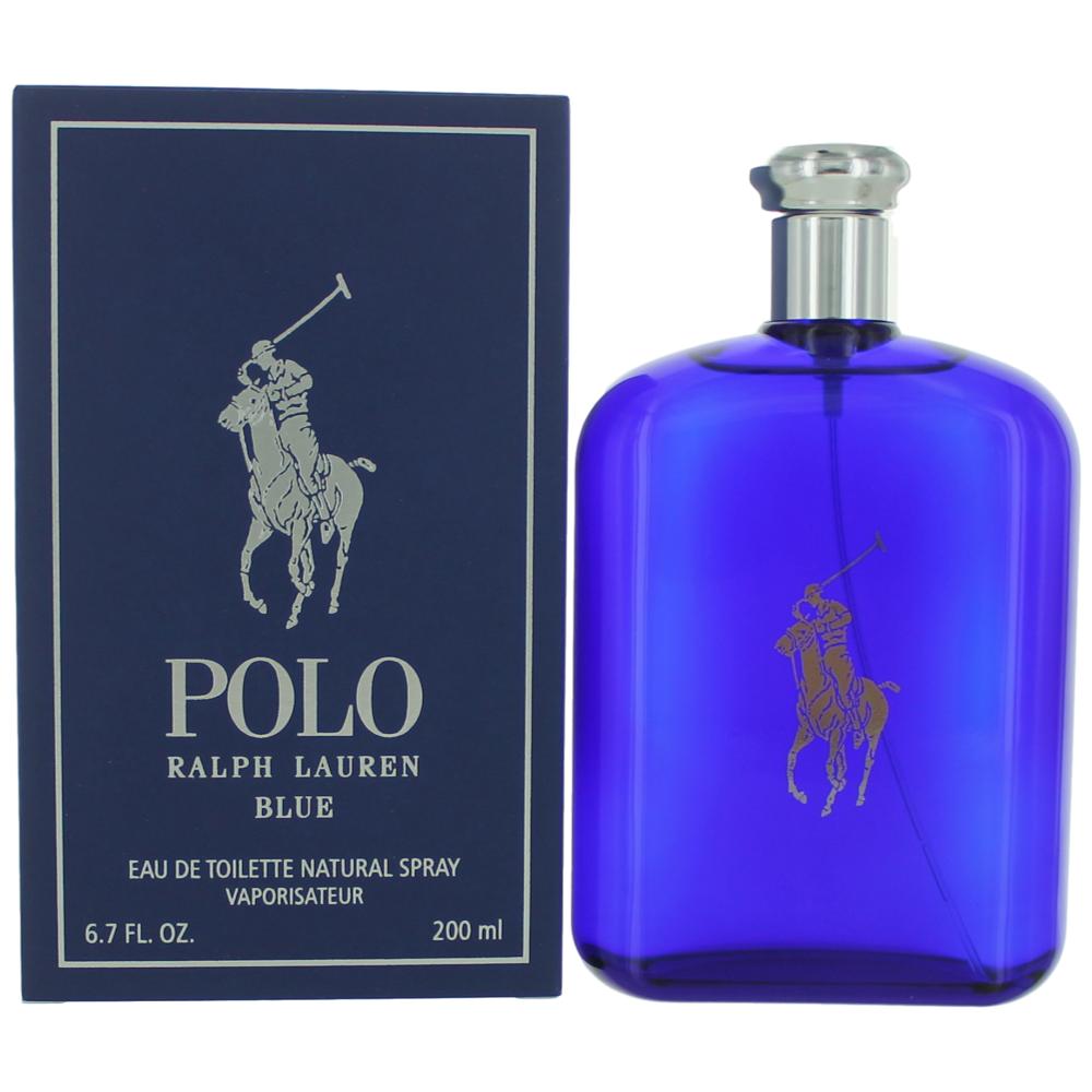 Polo Blue by Ralph Lauren, 6.7 oz EDT Spray for Men